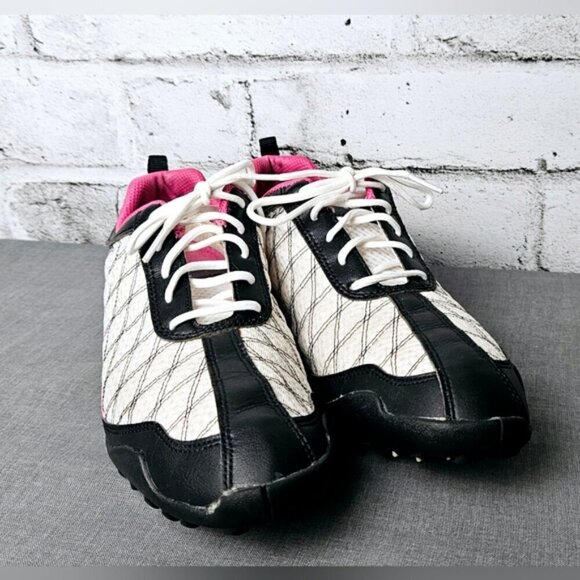 FootJoy Summer Series Pink Spikeless Golf Shoes - 98968 - Picture 2 of 12